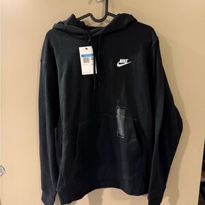 Nike Men's Black Pullover Hoodie